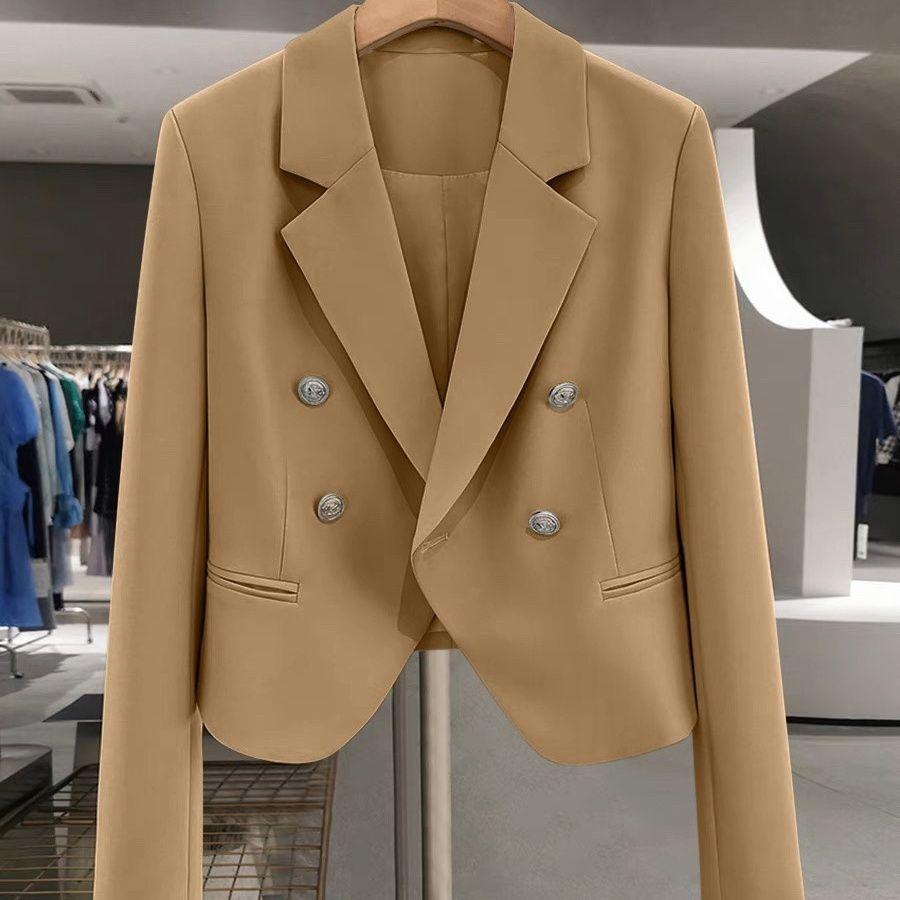 Стильное и изысканное женское короткое пальто на весну/осень - Petite Fashion