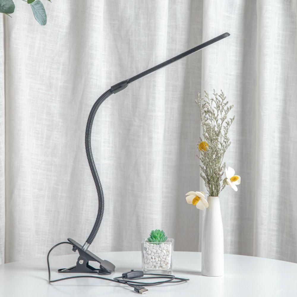 Flexible LED Table Lamp 360°Folding Reading Light LED Clip-on Desk Lamp Study Stand
