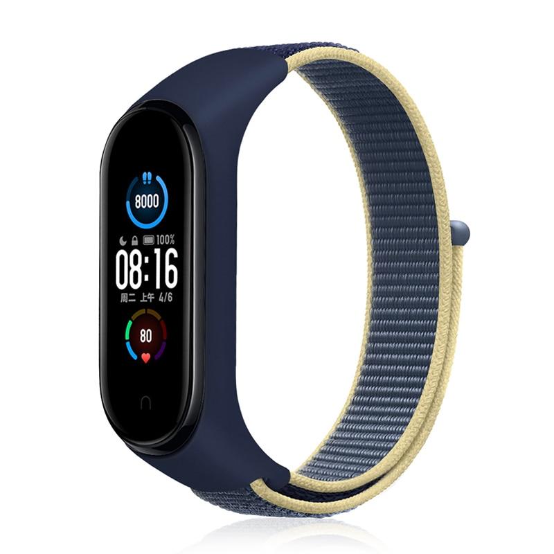 Нейлоновая плетеная петля Solo для Xiaomi Mi Band 5 6, ремешок-браслет, ремень Mi Band 3 Mi Band 4, браслет для Xiaomi Mi Band 6, 5, ремешок для часов