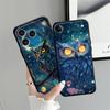 Фантазийный чехол-сова для Apple iPhone 17 Pro Max 13 Air 14 XR XS MAX 12 16 15 Pro 7 8 11 Funda Чехол для телефона
