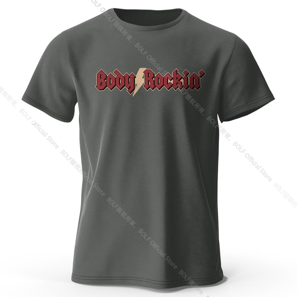 Мужская футболка с принтом Body Rockin', 100% хлопок, свободные футболки с графическим принтом в стиле диско для женщин, летние топы, уличная одежда в стиле ретро