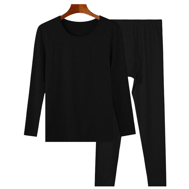 Комплект термобелья унисекс на осень и зиму - мужской и женский теплый тонкий отшлифованный костюм с технологией подогрева.