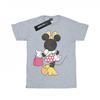 Girls Minnie Mouse Back Pose Cotton T-Shirt