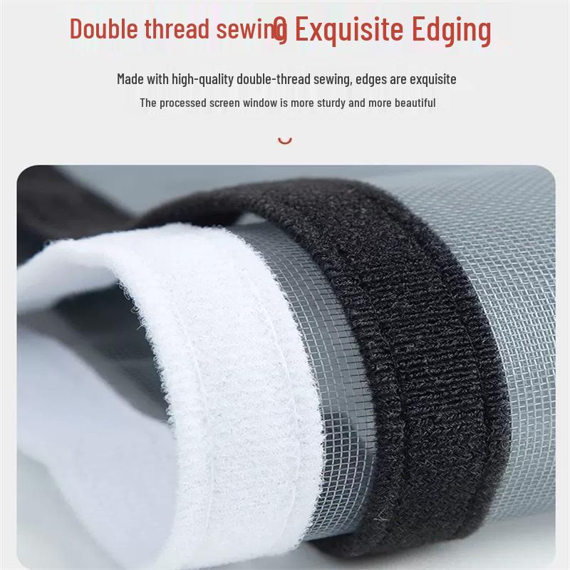 Самоклеящаяся нано-сетка от комаров без пробивания для окон