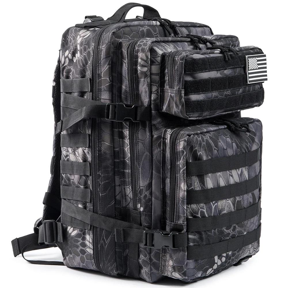 Рюкзаки Большие мужские рюкзаки Molle Assault Bags Hking для походов на открытом воздухе Кемпинговый рюкзак