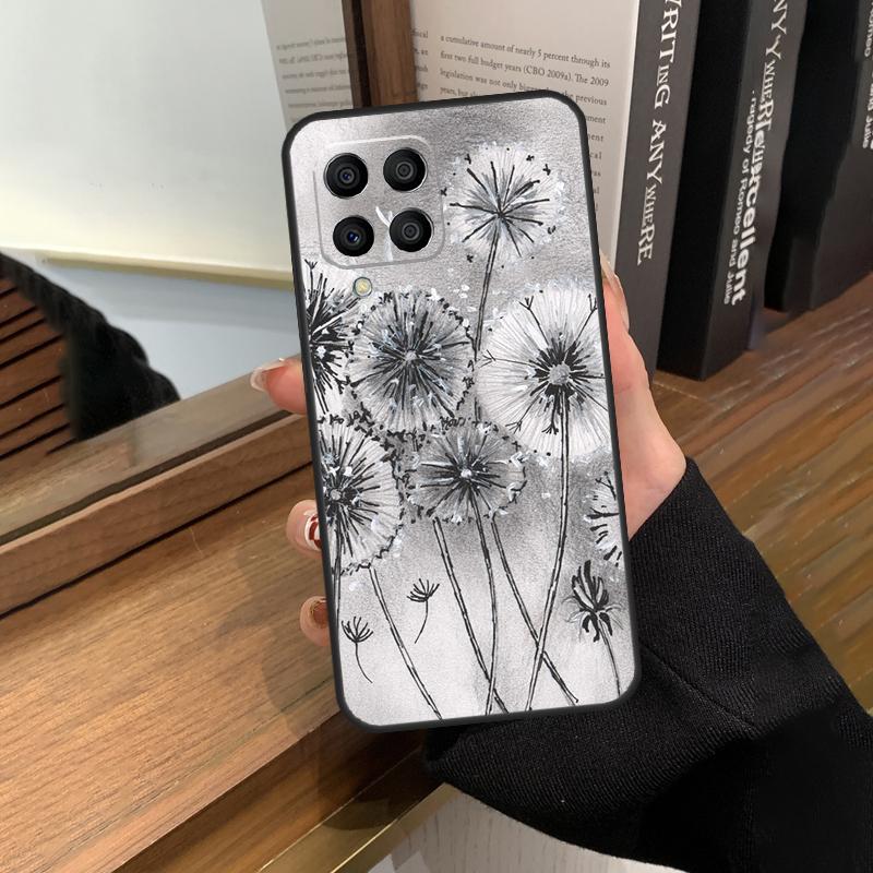 Чехол с изображением одуванчика для Samsung Galaxy M32 M52 M12 M22 M13 M23 M33 M53 M14 M34 M54 M31 M51 M20 M31s M30s