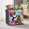 Cute Little Penguin 5D Diamond Painting Storage Basket Full Round Drill Mosaic Diamond Embroidery Cross Stitch Kits Home Decor Home Decor