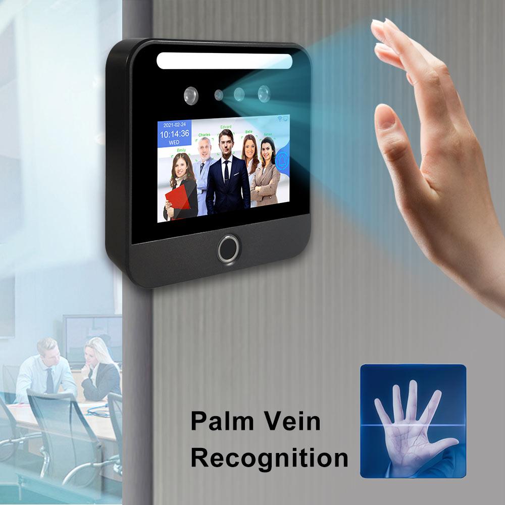 School Project Biometric Palm Vein Face Recognition WiFi 4G Student Time Attendance Machine with Free SDK/API