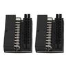 2PCS ATX 24 Pin 90 Degree адаптер материнская плата 24Pin Female to 24Pin Male 90 Degree Extension Connect