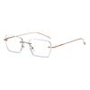 Color-changing Photochromic Nearsighted Glasses Without Frames, Stylish And Elegant For Men.9910