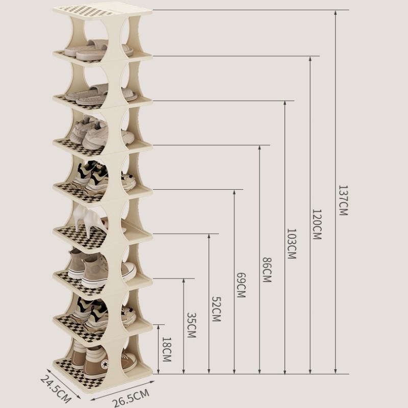 Органайзер для обувницы, шкафы для обуви «сделай сам», органайзер для входов в дом, экономия места, 2-9 слоев, полка для обуви, угловая полка