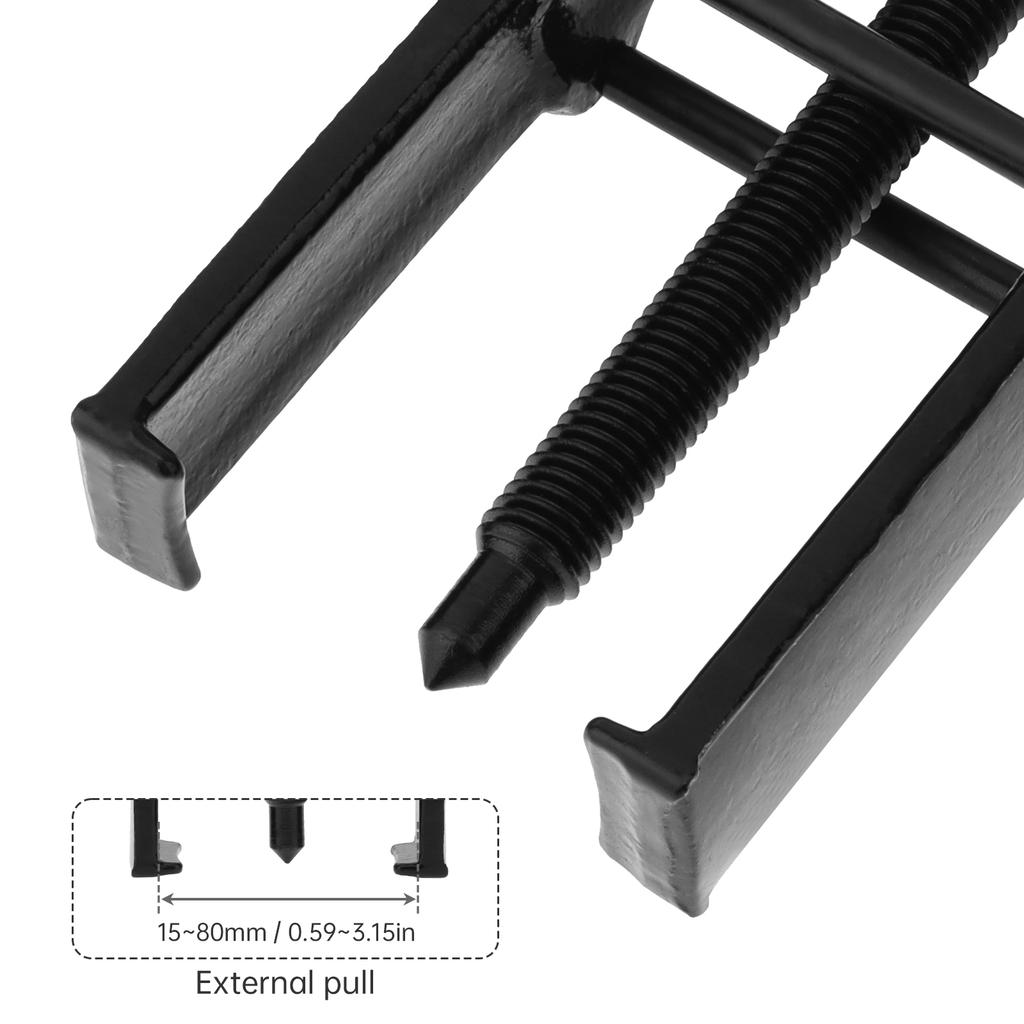 2 / 3 / 4 / 6 / 8 Inch Two Claw Puller Separate Lifting Device Pull Bearing Mechanic Hand Tools for Bearing Maintenance