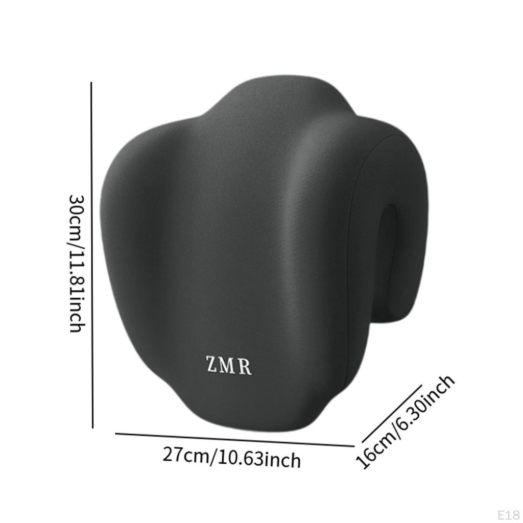 Подголовник из пены с эффектом памяти, стул, стол, поддержка шеи, нескользящая подушка для длительного сидения