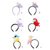 Doll Hairbands Adorkable Photo Props Halloween Anime Headbands Party Headpiece Fun Headbands for Music Festivals