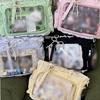 Сумка для хранения Baji в японском стиле, сумка Ita Bag большой вместимости, милая сумка-тоут Y2k, прозрачный набор для демонстрации периферийных устройств в стиле аниме и айдолов.