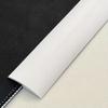 1 шт. 1 м / 39,37 дюйма Переходная планка с ковра на плитку Износостойкая Отрезаемая Кромочная отделочная планка ПВХ Самоклеящийся порожек