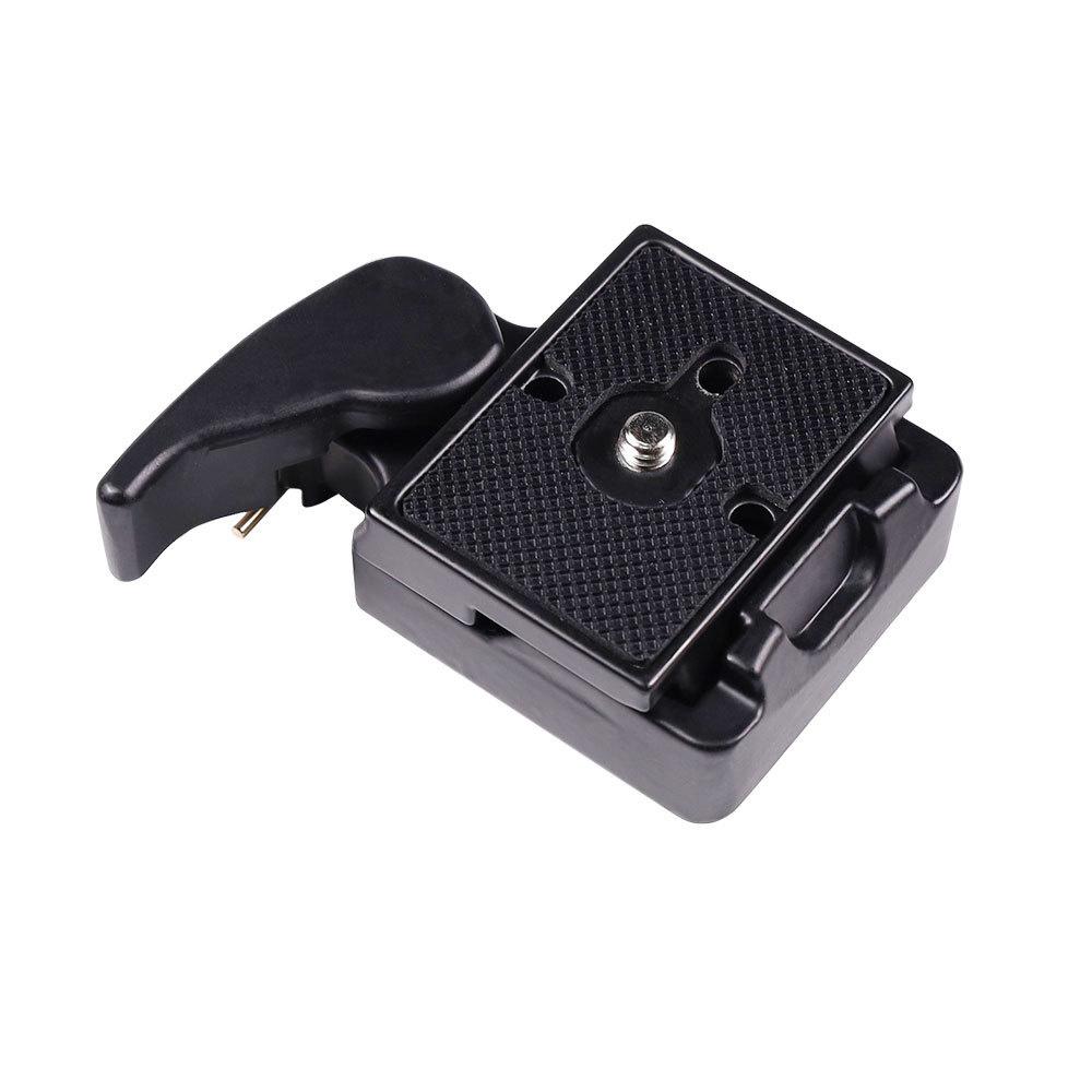 Quick Change Rectangular Plate Adapter Release Clip for Manfrotto 323 RC2 Tripod