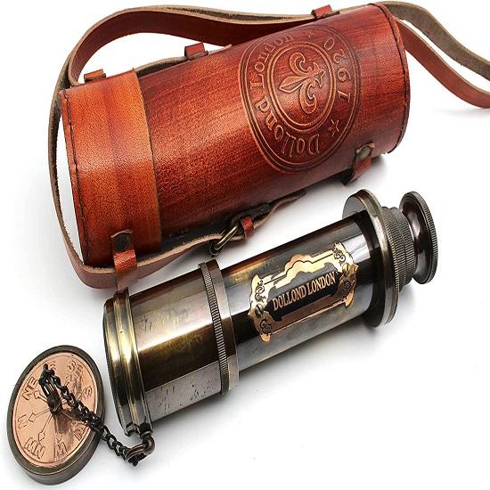 40.64 Cm Ship Brass Telescope Marine Sailor Watching and Trekking Royal Navy Device