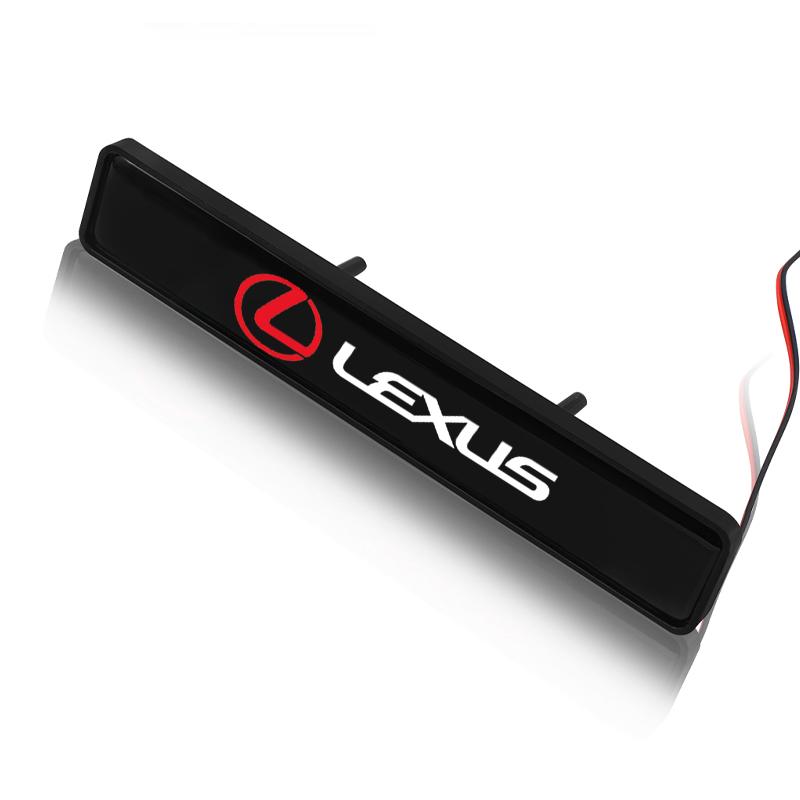 Car Mid-net Lamp Badge Emblem Decoration Styling Auto Accessories For Lexus EX300H RX450H IS300H ES300H NX RX GS Al20 LX GX