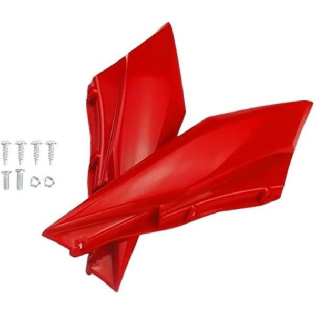 Motorbike Splash Mudguard Side Mudguard Second-Generation Longer Rear Mudguards Black for Light Bee X/S for eRide Pro SS 3.0 Electric Bike