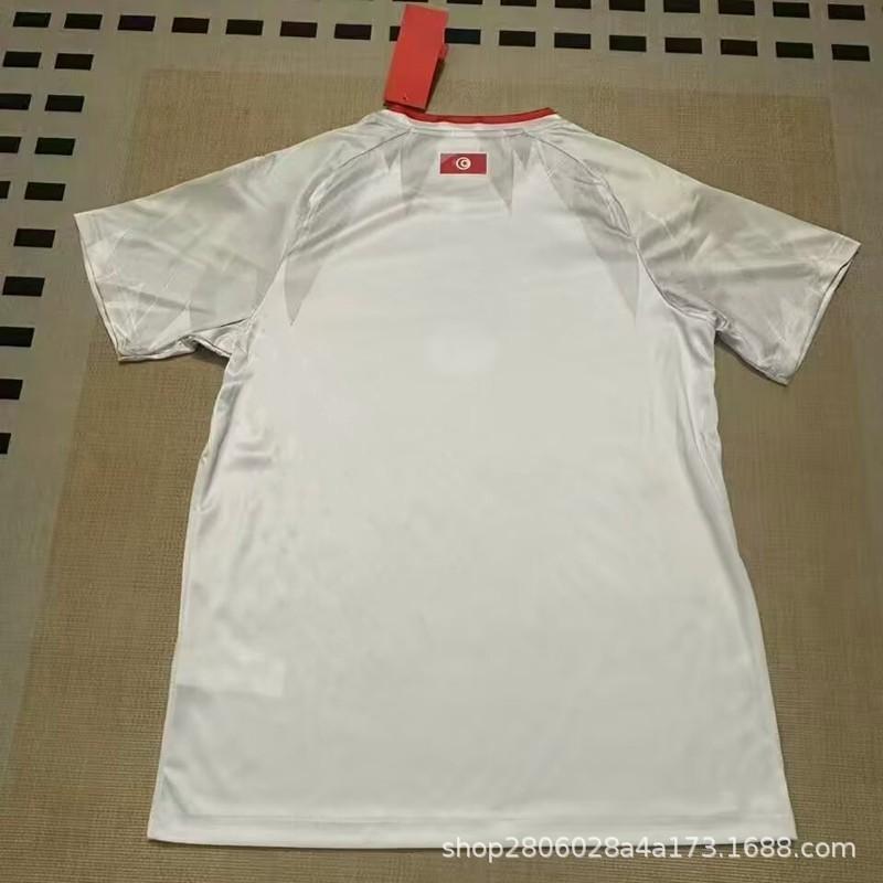 2026-27 Tunisia Home Away Soccer Jersey Fan Version Mens Football Kit Fall Winter