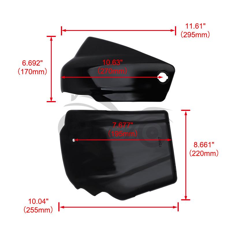 Защитные крышки двигателя и аккумулятора VSTAR XVS DragStar 1100