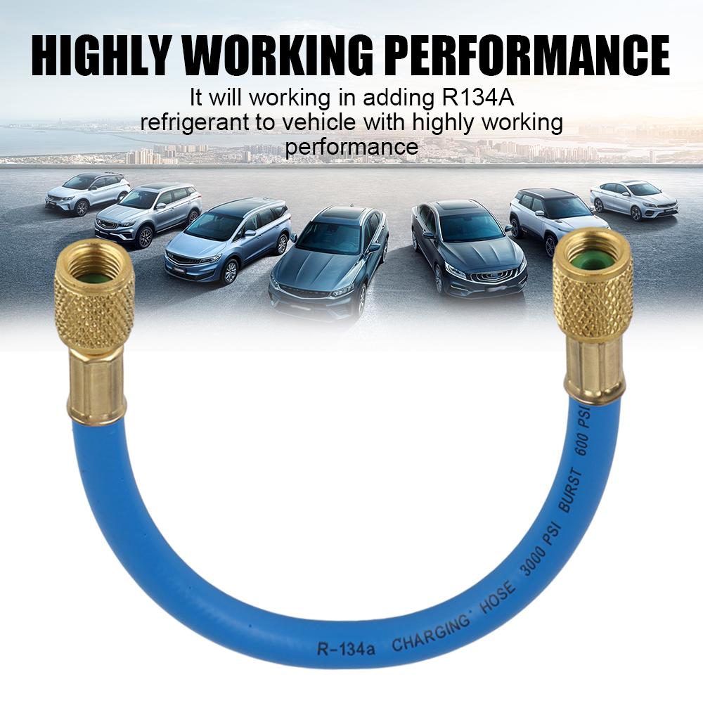 Автомобильные аксессуары R134A Шланг трубка кондиционера Шланг для заправки хладагентом Инструменты для ремонта Шланг для заправки хладагентом для автомобильного кондиционирования