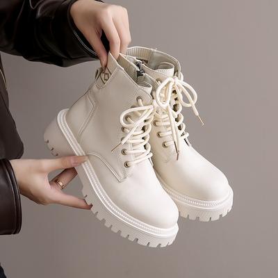 Женские зимние ботинки для снега, повседневные короткие ботинки для девочек, черные теплые ботильоны с мехом, большие размеры