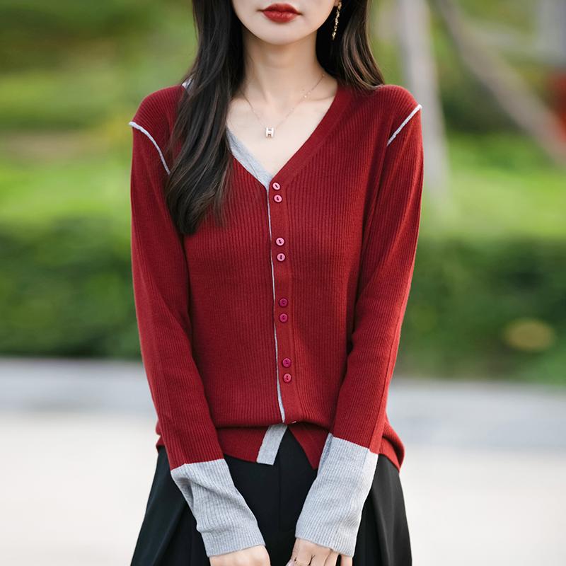 Женский легкий кардиган из 50% шерсти и 50% шелка Mulberry — универсальный трикотаж на все 4 сезона для комфорта и стиля в любое время года