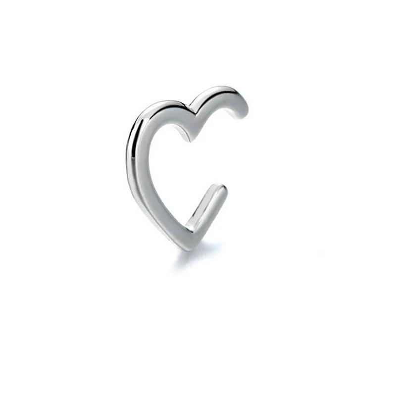 1 шт. Очаровательные Клипсы-Серьги Линия Цирконов Ear Cuff Без Прокола Серьги Украшения