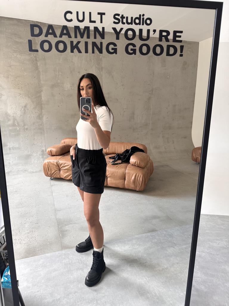 Women's Shorts PEONY No. 5 XXXL Black (1208241-52-54:16)