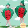 Performance Stage Fruit Veggie Costume Pumpkin Cloak Performance Suit  Party