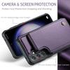 Для Samsung Galaxy S23 S22 S21 S20 Ultra Кошелек-чехол с держателем для карт и RFID-блокировкой из полиуретана с подставкой и магнитной застежкой