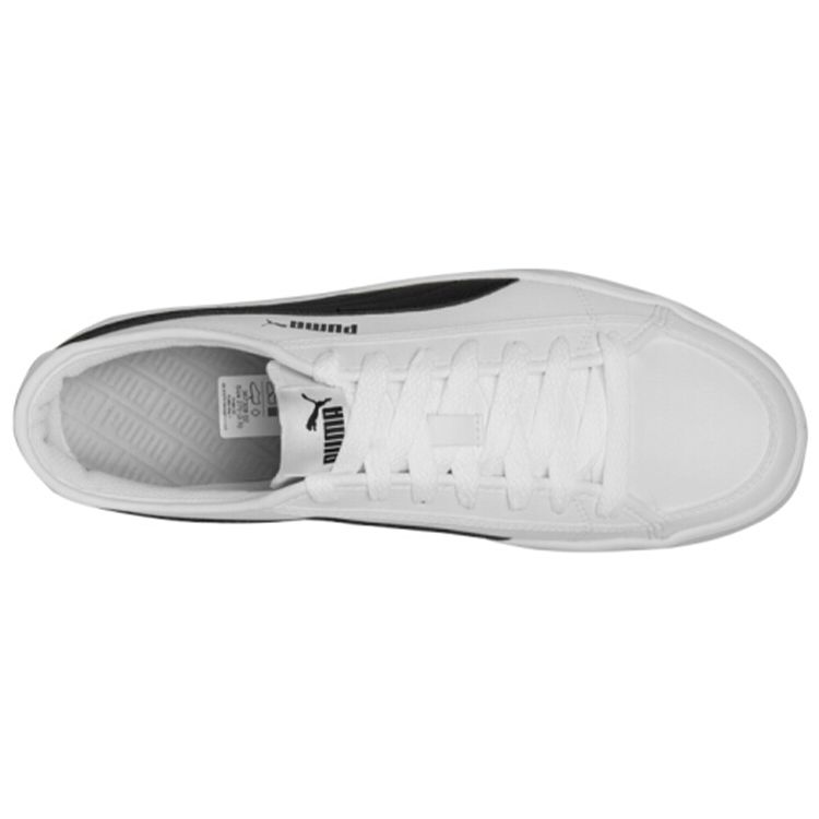 Puma Кроссовки Smash v2 Vulc SL White Black Unisex 367308-02