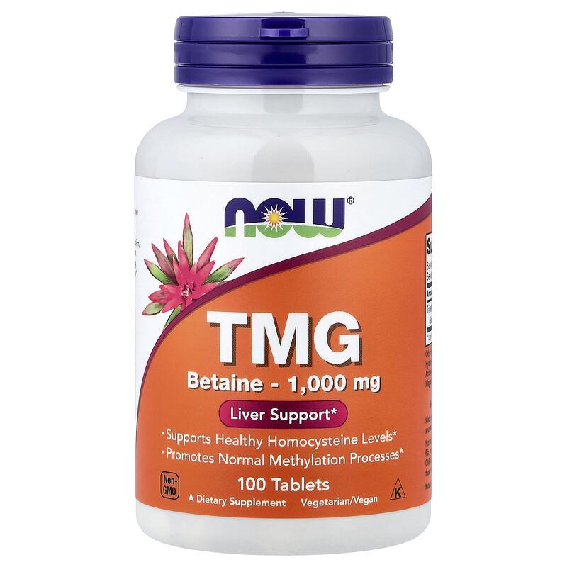 TMG, 1,000 mg, 100 Tablets