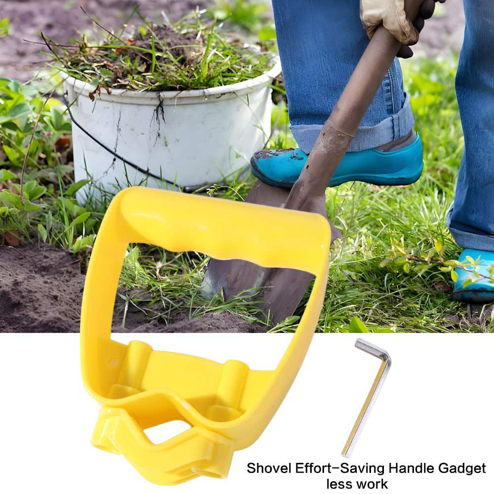 Comfortable Ergonomic Shovel Lightweight Handle Grip Back-Saver Tool Attachment Gardening Tool