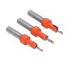 5pcs High Carbon Steel Countersink Drill Bit Set 8mm Shank Woodworking Drill Bit  For Woodworking