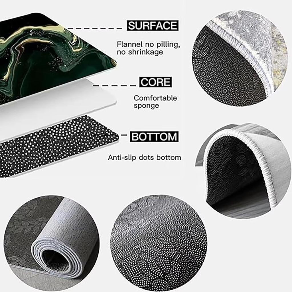 Classic Plaid Carpet Dust-Proof Carpet Machine Washable Entrance Door Rug For Bedroom Corridor Carpet Non-Slip Mat Home