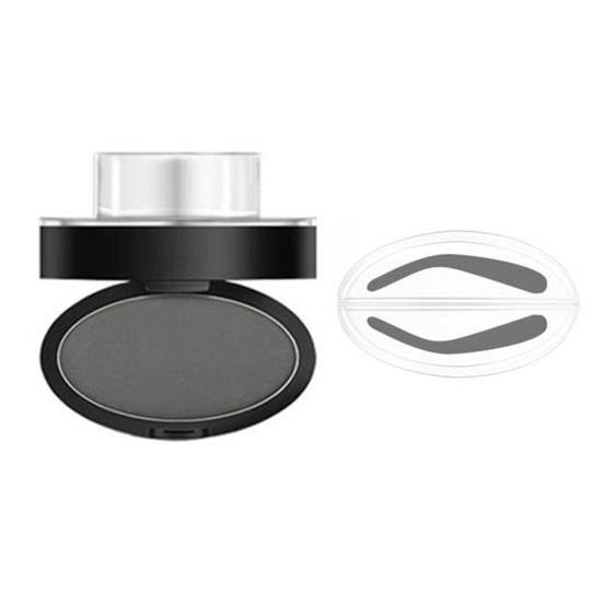 1/2 шт 6 г пудра для бровей водостойкая натуральная стойкая не размазывается ленивая женская форма бровей для девочек