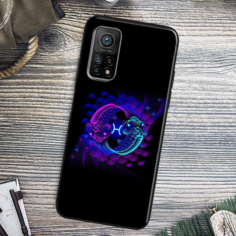 Zodiac Signs Cover For Xiaomi 15 14 13 Ultra 11T 12T 13T 14T Pro POCO X7 Pro X3 X5 X6 M6 F5 F6 Pro Case