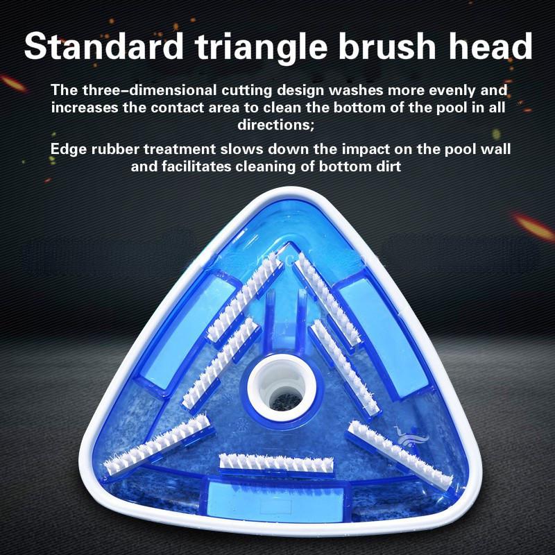 Бассейн, пруд для рыбы загрязнение машина фильтрующее устройство всасывание экскрементов очиститель бассейна для подводного вакуумного насоса Семейные расходы Треугольник
