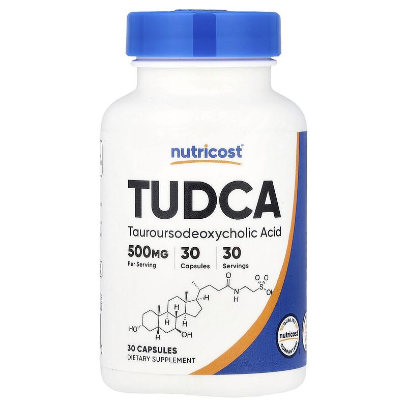 TUDCA, 500 mg, 30 Capsules