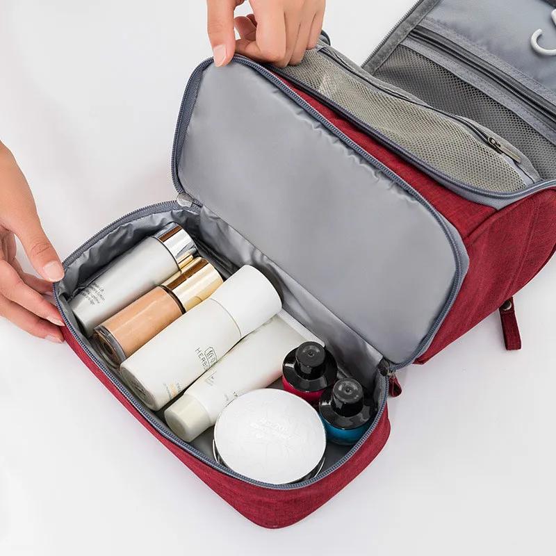 Сумка для хранения кабелей, цифровой чехол, органайзер для гаджетов, водонепроницаемый дорожный органайзер из ткани Оксфорд, косметичка для женщин/мужчин, косметичка