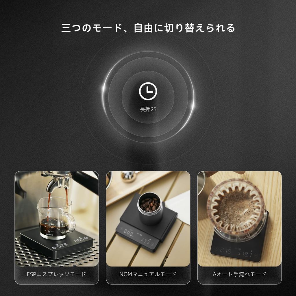 Searchpean Kitchen Espresso Маленькие кухонные весы с оригинальной активацией, чувствительной к давлению Режим эспрессо Без операции Все 3 Заваренные вручную 3 Инновационные