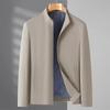 Firstview Men's Cotton Stand Collar Zipper Jacket FV25D1814