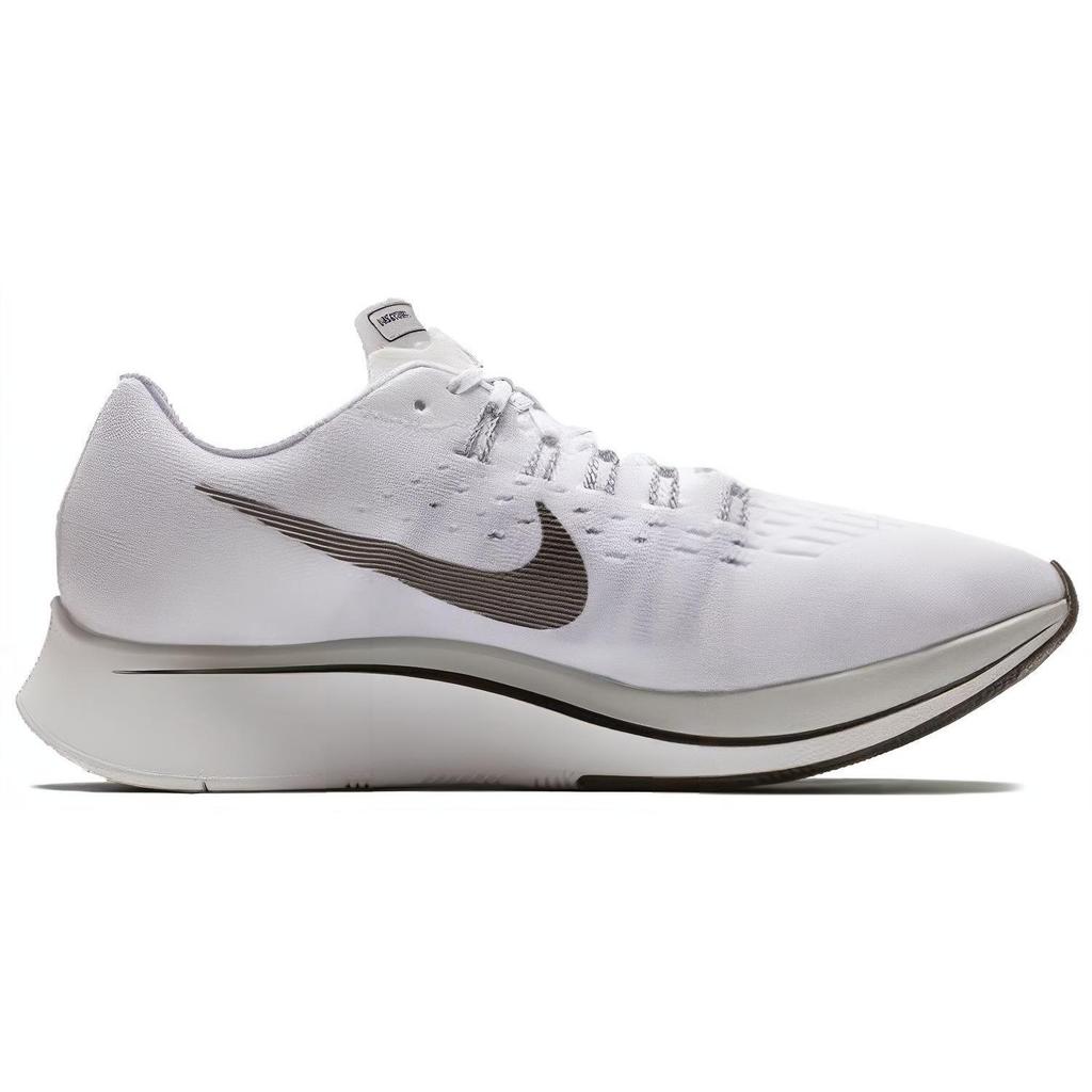 Nike Zoom Fly 'Barely Grey' (Unisex) Barely Grey / Hot Punch-White-Oil Grey Running Shoes 880848 100