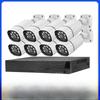 4K 8-Channel POE Surveillance Camera Set, 5-8MP for Home Security
