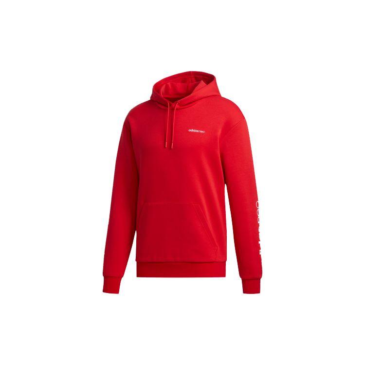 adidas Худи Neo Art Новогоднее Ограниченная Серия С Принтом Мужское Красное GF7105