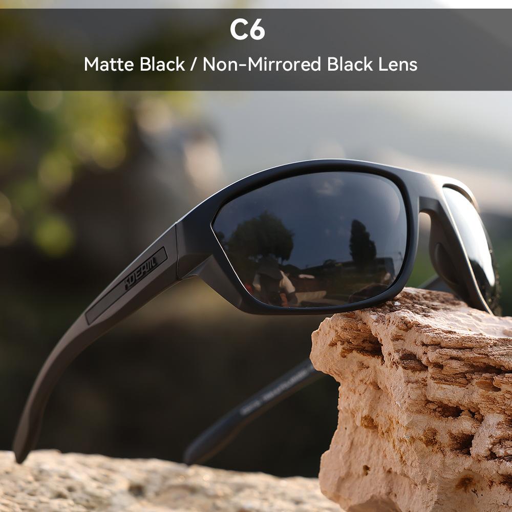 KDEAM 2026 New TR90 Sporty Sunglasses UV400 Unisex Fashion Cycling Driving Glasses Lightweight Frame Outdoor Running Eyewear