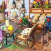 Adult DIY Garden House Books Nooks Material Kit Sturdy Charming Assembled Miniatures For Home Room